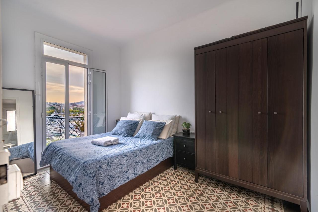 Superb Cute Flat Barcelona Bests View On The Sea For Couple Extérieur photo