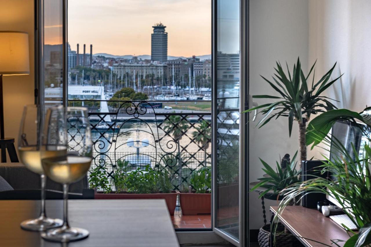Superb Cute Flat Barcelona Bests View On The Sea For Couple Extérieur photo